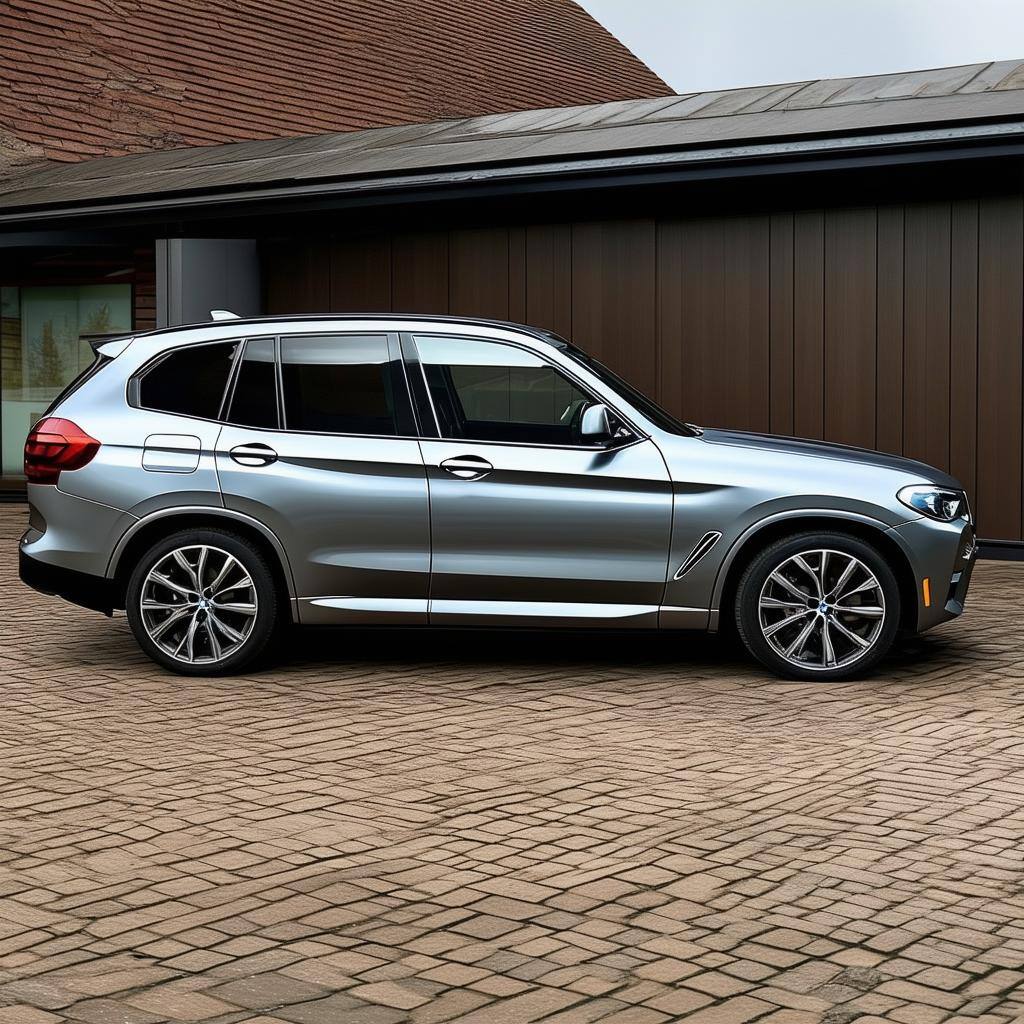 BMW X3 UK side view