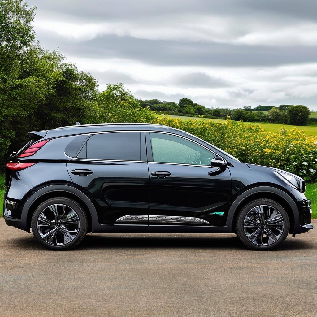 Kia Niro UK side photo