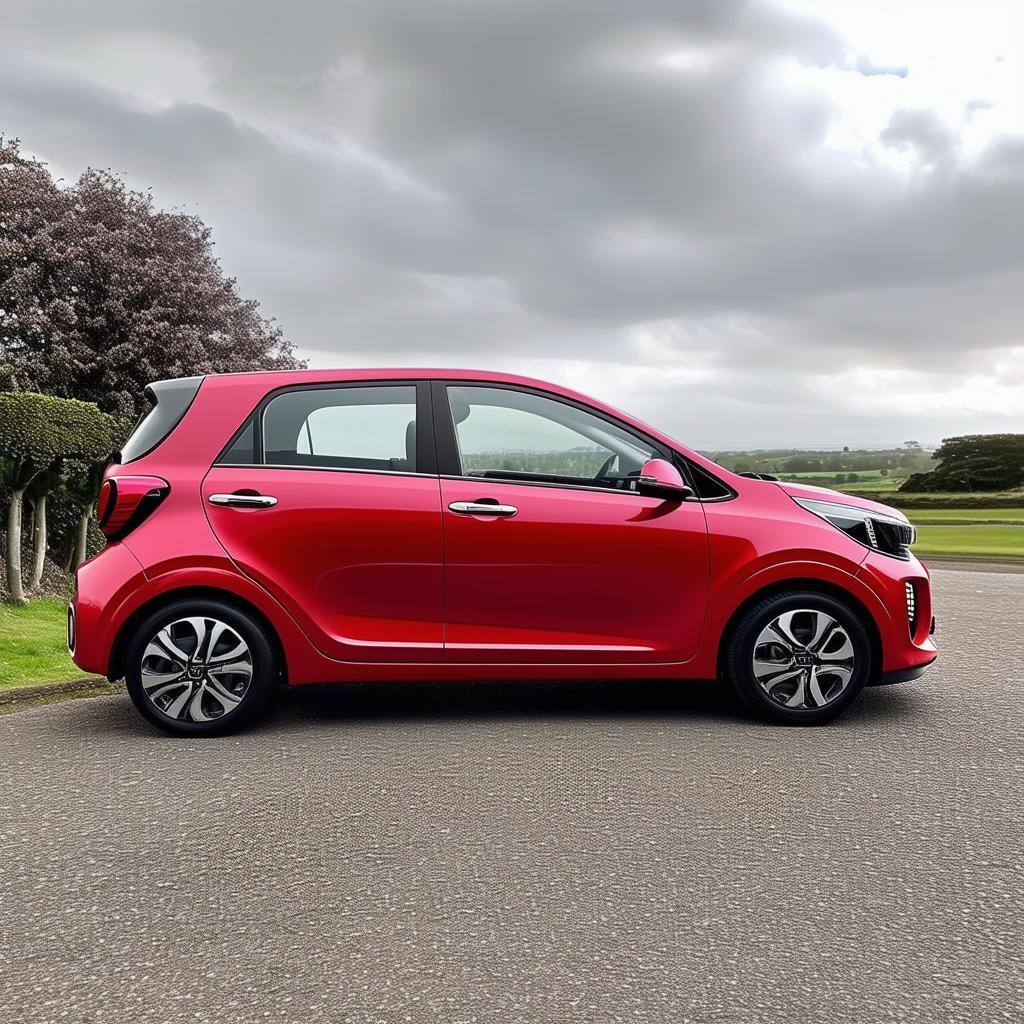 Kia Picanto UK side view