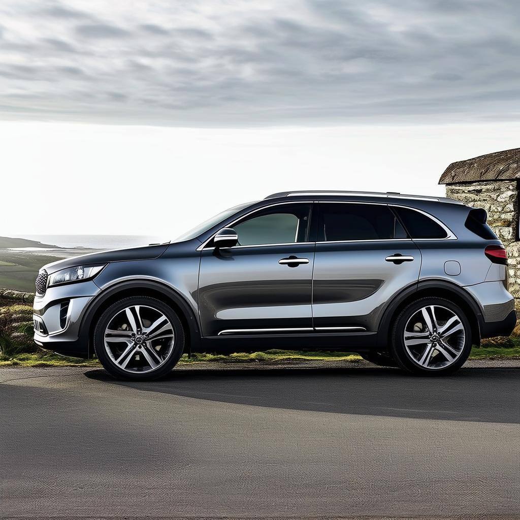 Kia sorento UK side view