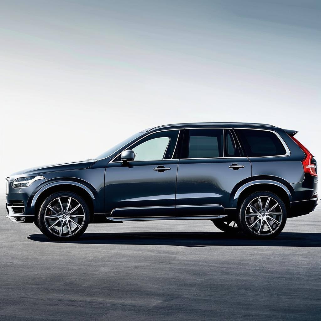 UK side picture of Volvo XC90-1