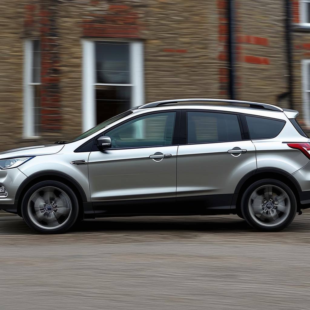 ford supa kuga uk side view