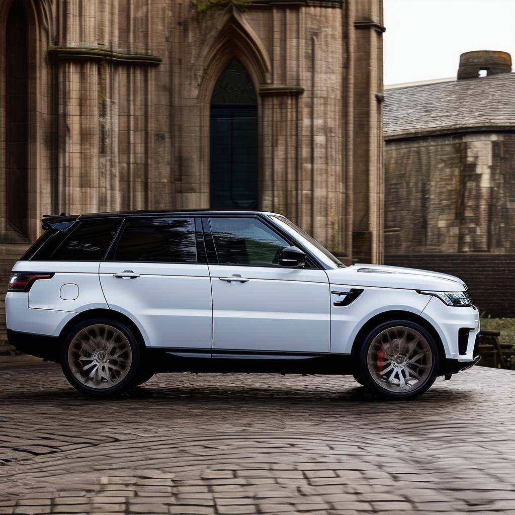 range rover sport UK side view